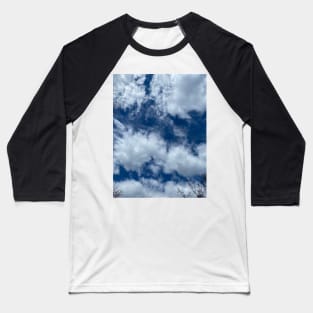 Cloudy, blue skies Baseball T-Shirt